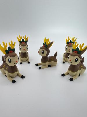 Deerling Pokemon (No support, 3MF included)