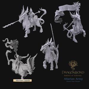 Allarian Qirin Wardens Unit from Dragonbond Wargame