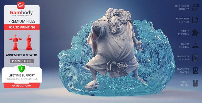 Jinbe 3D Printing Figurine | Assembly