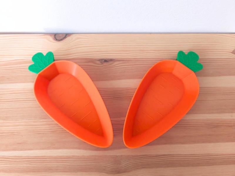 Carrot shaped Easter Bowl for snacks, candy, etc