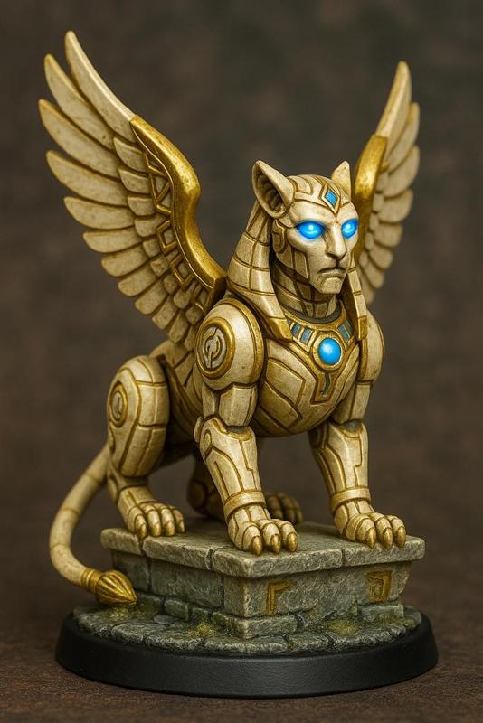 Magical Construct Sphinx Miniature