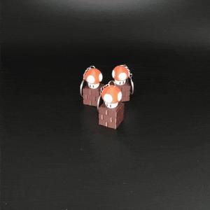 Super Mario brick block ( Clicker Fidget Toy )