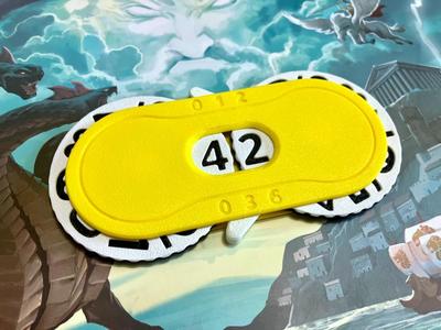 Number Tracker for Board and Card Games (0-899)