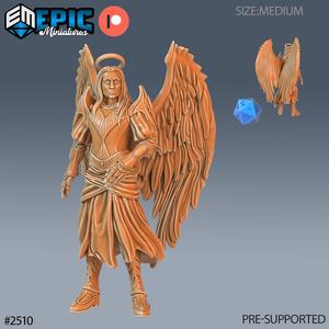 Angel Male / Angelic Soldier / Heavenly High Guardian / Winged Cloud Celestial