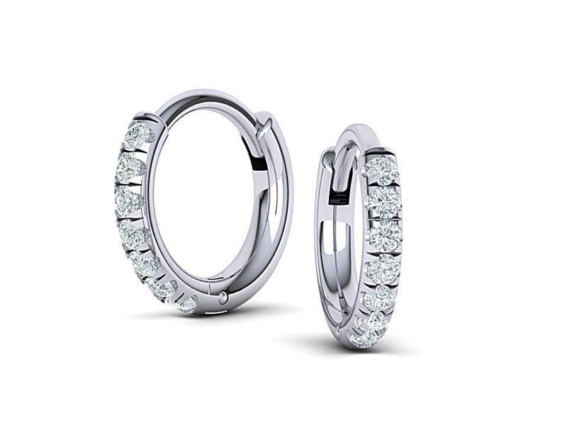 Hoop earrings 3dmodel printable