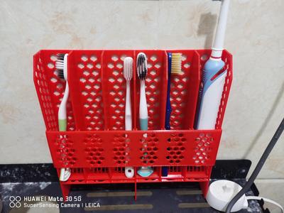 Toothbrush Holder for 6 Brushes – Home Use