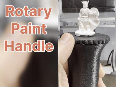 Rotary Paint Handle for Miniatures