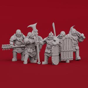 Pig Orc soldiers groupe 2