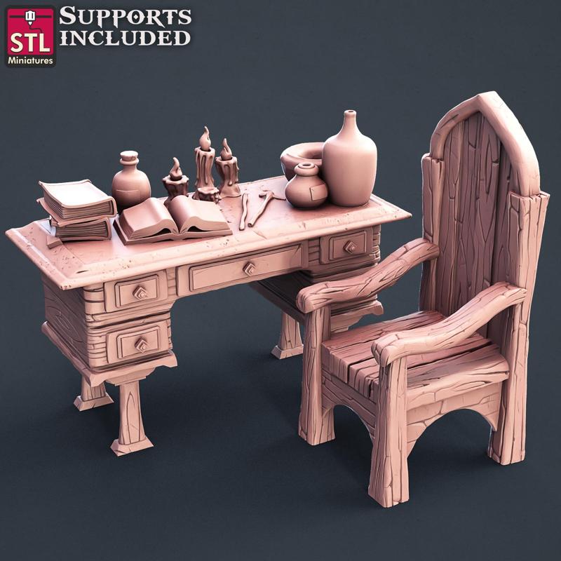 Tattoo Artist Desk