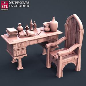 Tattoo Artist Desk