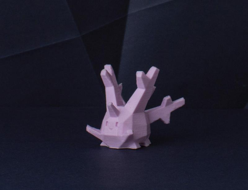 Corsola Low Poly