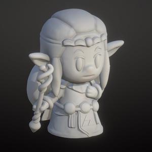 Princess Zelda (Easy print!) Echoes of wisdom