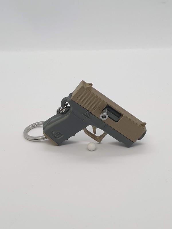 Glock Keychain — Functional Blaster Toy