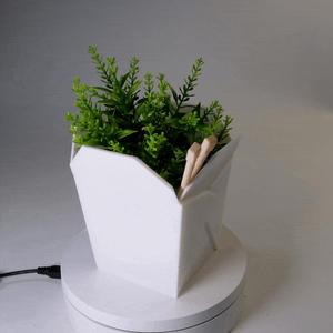 Flower pot noodles