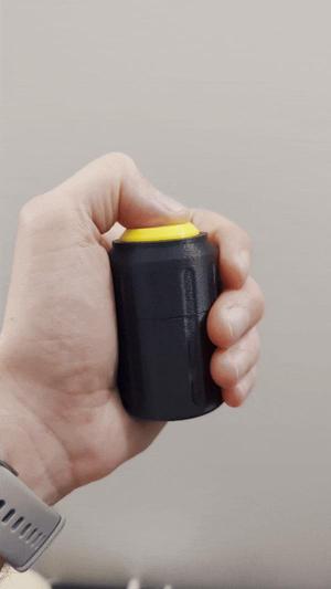 Big springy spinny fidget button