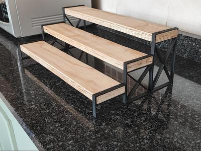 spice rack or display stand