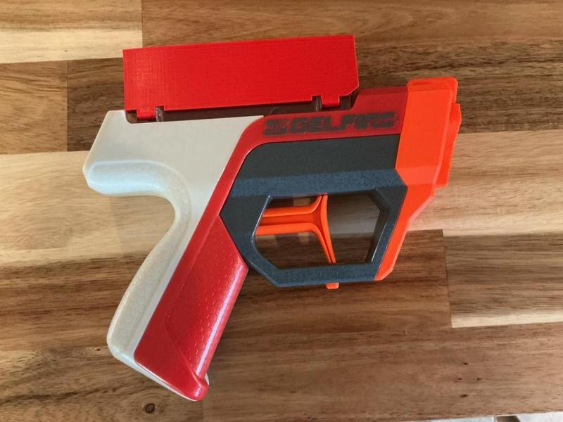 Nerf Gelfire Dual Wield Hopper Extension