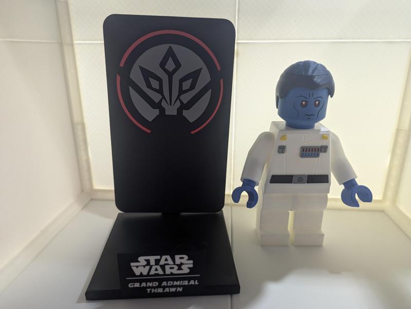 Grand Admiral Thrawn Multicolor Nameplate Set