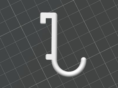 IKEA Pegboard – J-Hooks φ20mm, φ30mm
