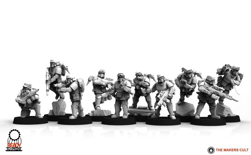 Universal Guard – Shock Infantry Builder