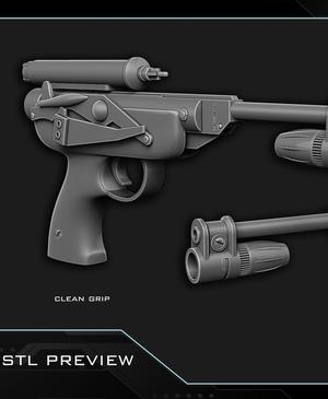 N5’s blaster with functional trigger