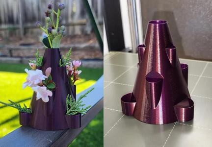 10 tier volcano planter vase 🌋