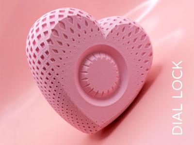 Lattice Heart Vault by Pork3D.com