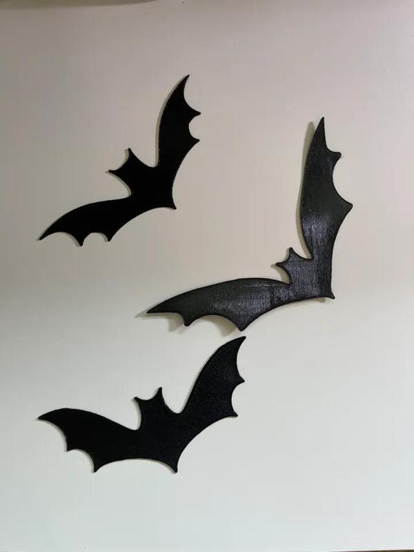 Vintage Halloween Bat Wall Decor