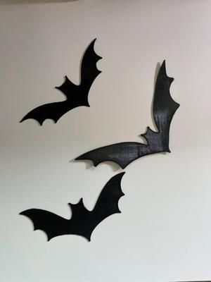 Vintage Halloween Bat Wall Decor