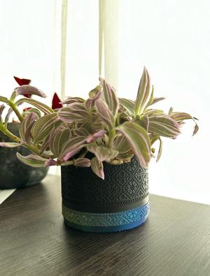 Ukrainian Embroidery Pattern Flower Pot