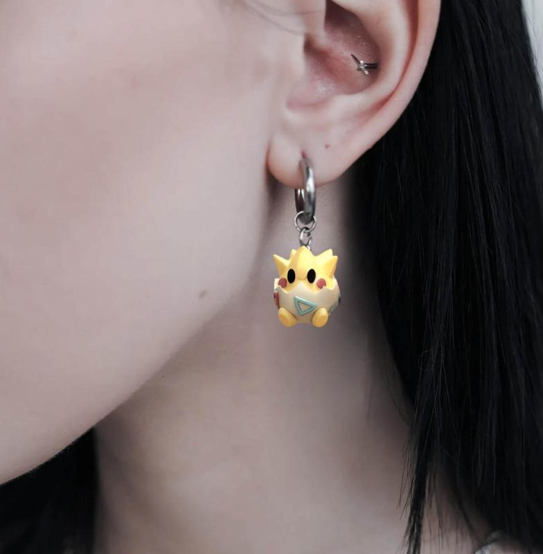 Poppy Monster Earrings 0175