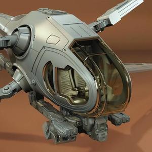 Two-Seat Ornithopter Dune 3D Printing Model | Assembly + Action