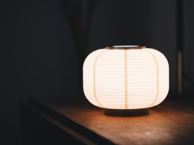 Paper Lantern Style Lamp