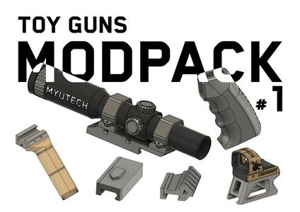 Toy Guns Accessory Pack #1