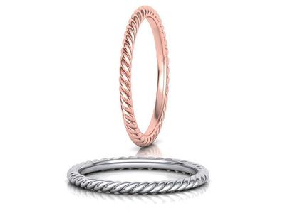 Rope Braided Band Ring