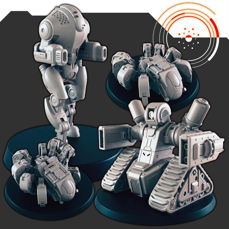 Sci-fi Large Bots [Support-free]