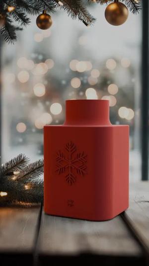 Snowflake Vase