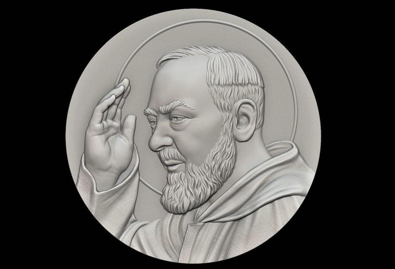 Padre Pio Medallion