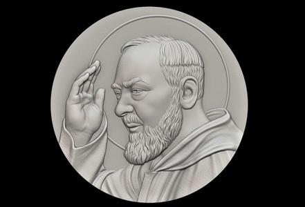 Padre Pio Medallion