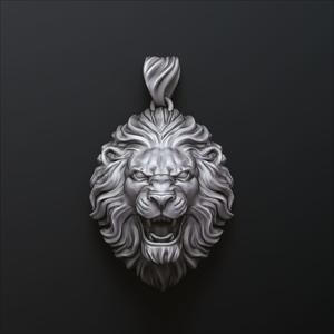 Lion Pendant V2