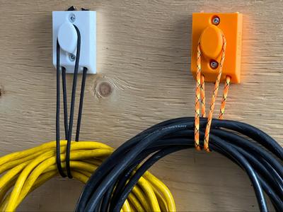 Wall mount Hanger – Holder / Storage Rope Padeye