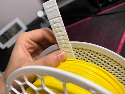Measurement for 1.75mm filaments, 10min print