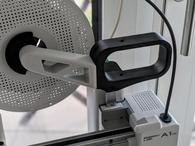 A1 Mini handle with original spool holder
