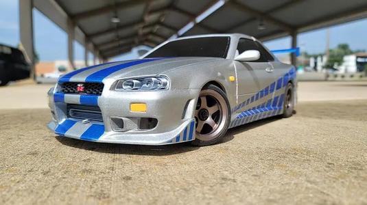 RC 1/10 Skyline r34 – Fast & Furious