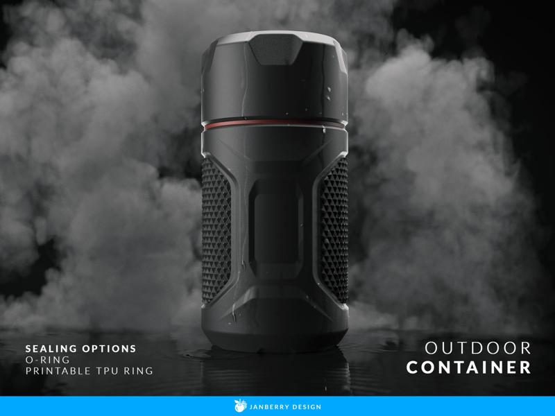 Robust Outdoor Container – Medium Size