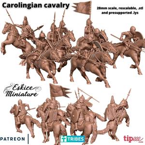 Carolingian cavalry – 28mm