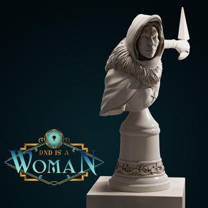 Serpentfolk Sorcerer – Krohlia – Bust