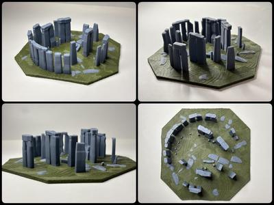 Stonehenge Diorama - Monument Replica