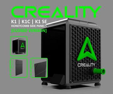 CREALITY K1 | K1C | K1SE – SIDE PANELS [CLOSED + SPOOL HOLDER]
