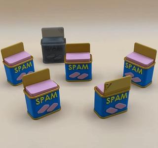 Mini Spam in a Can Fidget (Print in place)